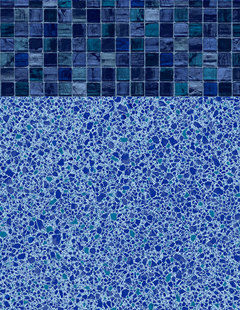 Blue Horizon Wall + Blue Antigua Floor