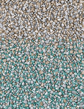 Island Wall Turquoise Floor