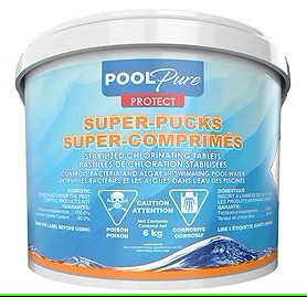 Pool Pure Super Pucks | 6KG Stabilized Chlorine Tablets – My Store